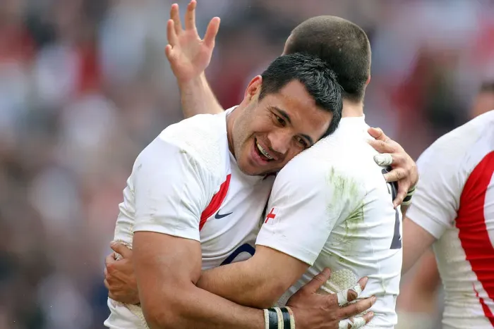 Framed Print : Riki Flutey & Danny Care Celebrate Framed Print : Riki Flutey & Danny Care Celebrate