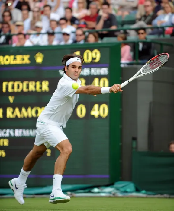 Framed Print : Roger Federer