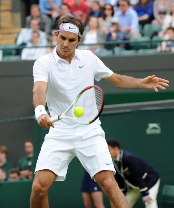 Framed Print : Roger Federer