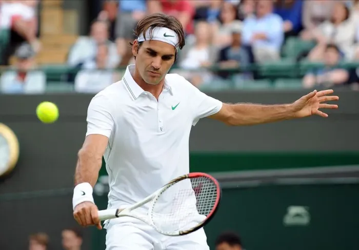 Framed Print : Roger Federer