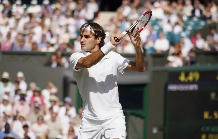 Framed Print : Roger Federer