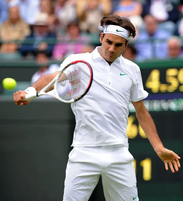 Framed Print : Roger Federer