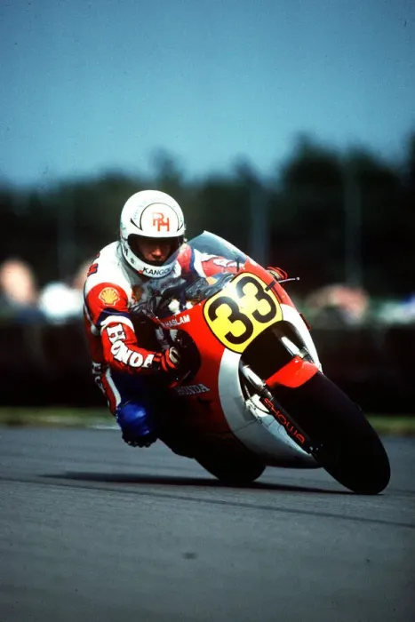 Framed Print : Ron Haslam Framed Print : Ron Haslam