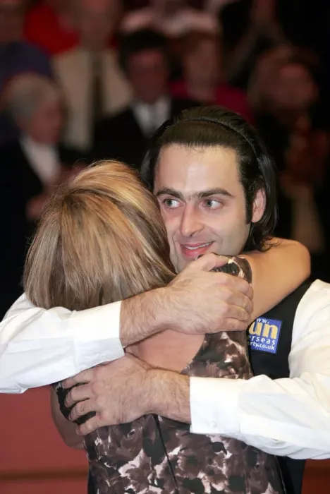Framed Print : Ronnie O Sullivan & His Mum