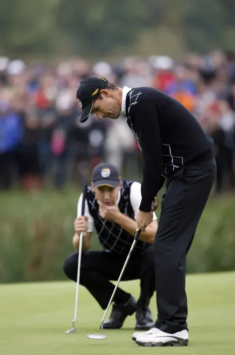 Framed Print : Ross Fisher & Padraig Harrington Framed Print : Ross Fisher & Padraig Harrington