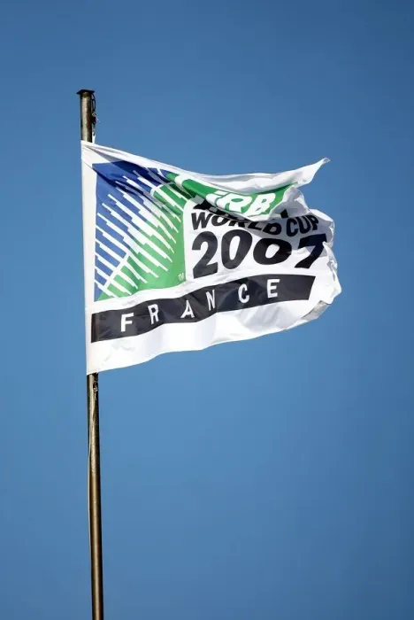 Framed Print : Rugby World Cup 2007 Flag Framed Print : Rugby World Cup 2007 Flag