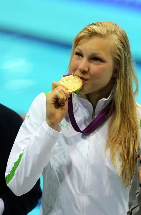Framed Print : Ruta Meilutyte Wins Gold Framed Print : Ruta Meilutyte Wins Gold
