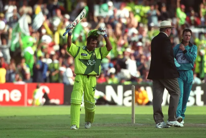 Framed Print : Saeed Anwar Reaches His 100 Framed Print : Saeed Anwar Reaches His 100
