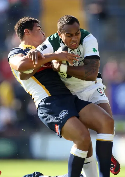 Framed Print : Sailosi Tagickibau & Luther Burrell Framed Print : Sailosi Tagickibau & Luther Burrell