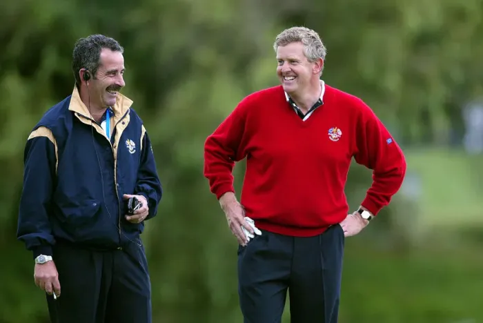 Framed Print : Sam Torrance, Colin Montgomerie Framed Print : Sam Torrance, Colin Montgomerie