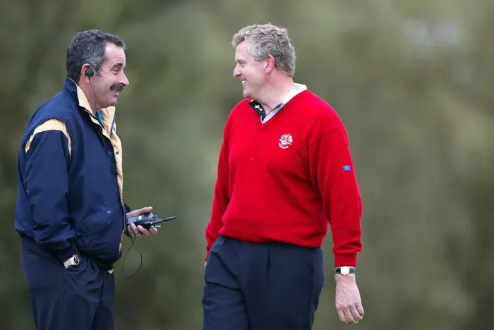 Framed Print : Sam Torrance, Colin Montgomerie