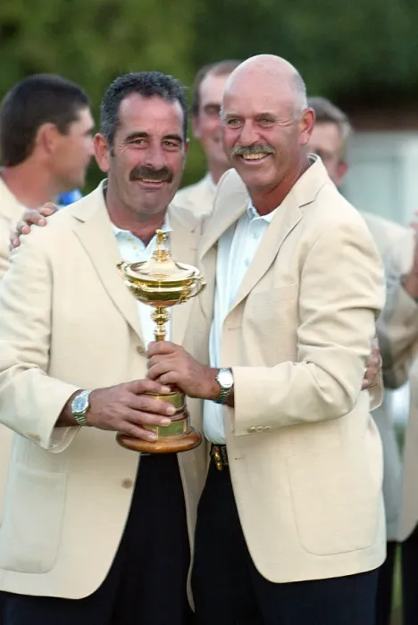 Framed Print : Sam Torrance & Mark James