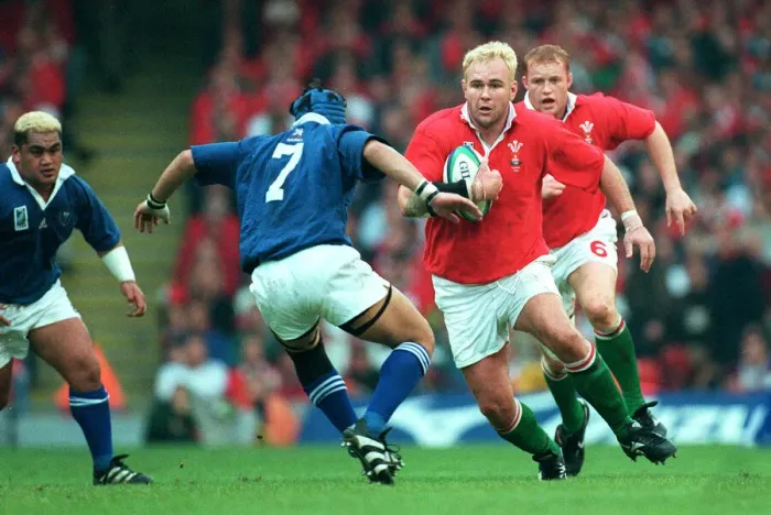 Framed Print : Scott Quinnell & Glendinning Framed Print : Scott Quinnell & Glendinning