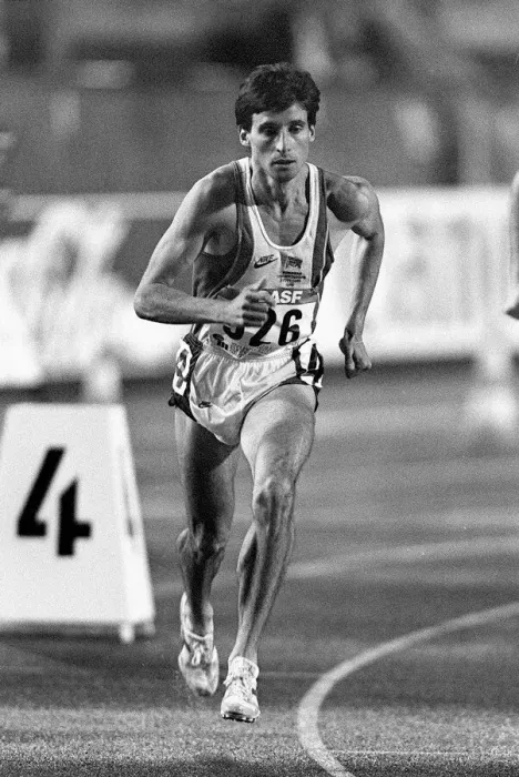 Framed Print : Seb Coe European Championships 14 August 1986 Date: 14 August 1986 Framed Print : Seb Coe European Championships 14 August 1986 Date: 14 August 1986