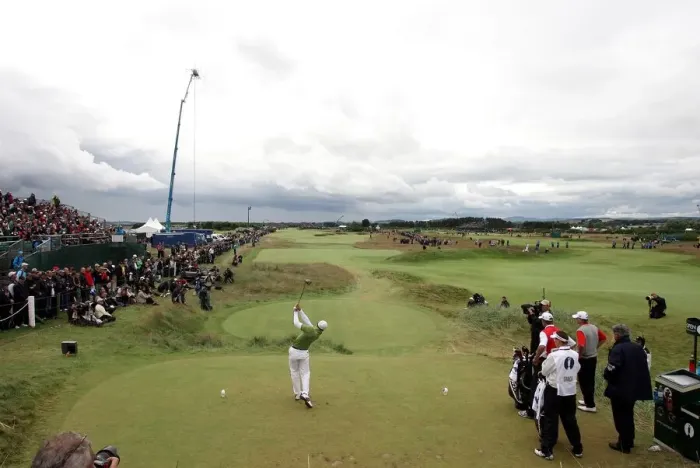 Framed Print : Sergio Garcia Drives Off On The 6th Framed Print : Sergio Garcia Drives Off On The 6th