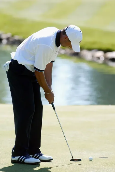 Framed Print : Sergio Garcia Sinks Birdie Framed Print : Sergio Garcia Sinks Birdie