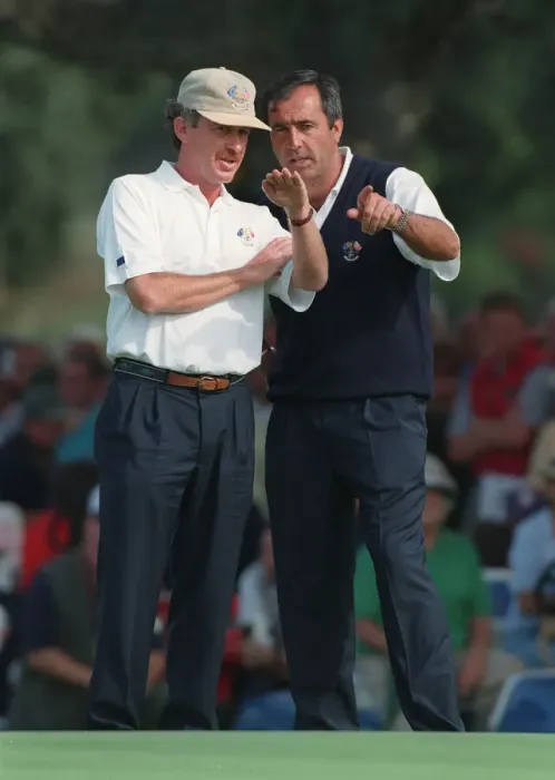 Framed Print : Seve Ballesteros & Jimenez Framed Print : Seve Ballesteros & Jimenez