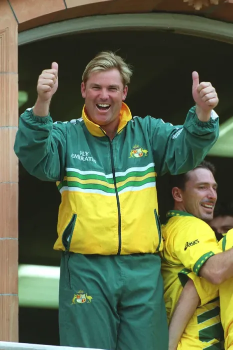 Framed Print : Shane Warne Celebrates Victory Framed Print : Shane Warne Celebrates Victory
