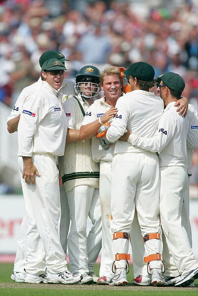 Shane Warne Takes His 600th Test Wicket
