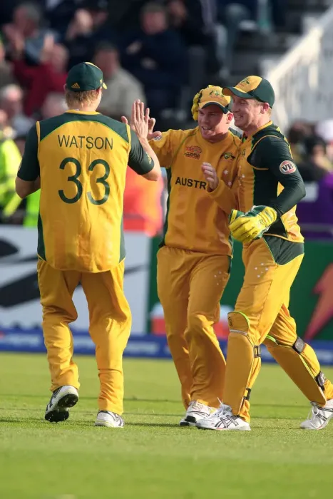 Framed Print : Shane Watson, David Warner & Brad Haddin Framed Print : Shane Watson, David Warner & Brad Haddin