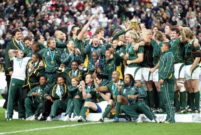 Framed Print : South Africa Celebrate World Cup Win