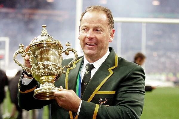 South Africa Coach Jake White With World Cup