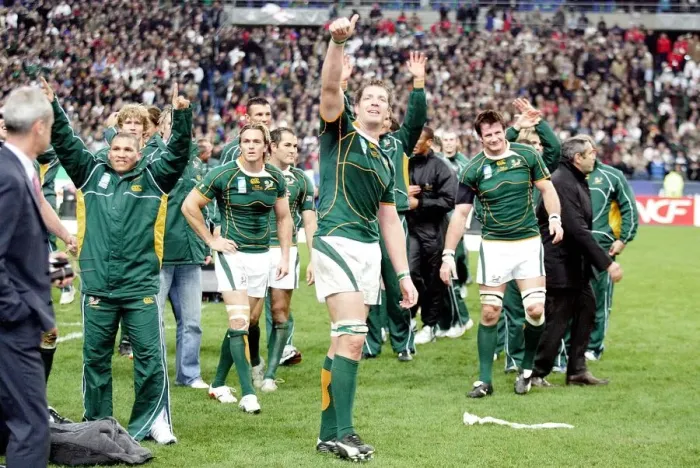 Framed Print : South Africa Players Celebrate World Cup Win Framed Print : South Africa Players Celebrate World Cup Win