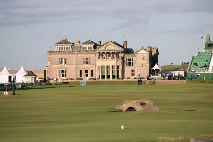 Framed Print : St. Andrews Club House