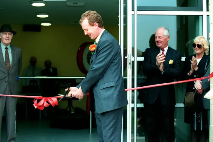 Framed Print : Steve Huison Opens Beverleys