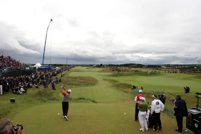Framed Print : Steve Stricker Drives Off On The 6th Framed Print : Steve Stricker Drives Off On The 6th