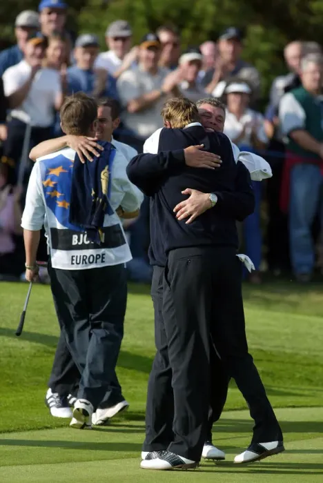 Framed Print : Thomas Bjorn & Darren Clarke Framed Print : Thomas Bjorn & Darren Clarke