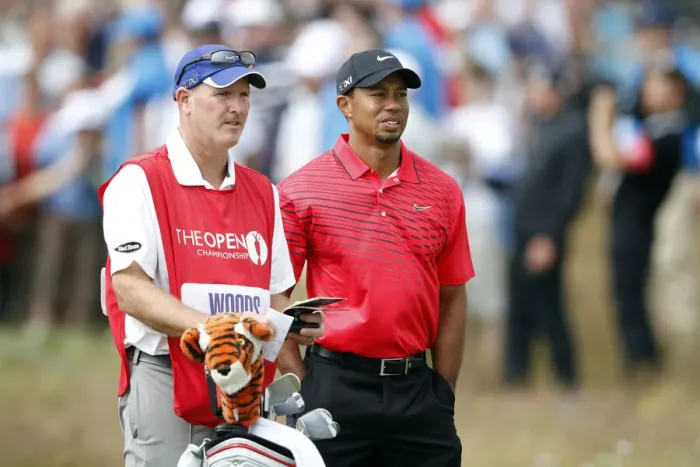 Framed Print : Tiger Woods & Joe Lacava Framed Print : Tiger Woods & Joe Lacava