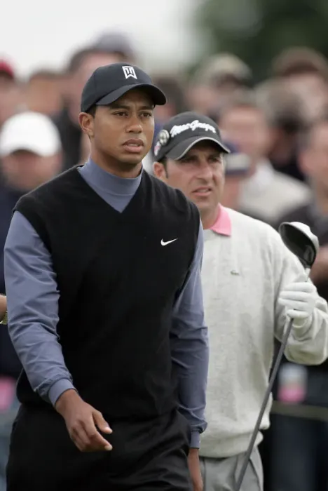 Framed Print : Tiger Woods & Olazabal Framed Print : Tiger Woods & Olazabal