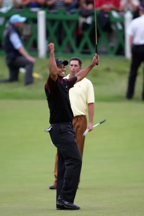 Framed Print : Tiger Woods Wins The Open Framed Print : Tiger Woods Wins The Open