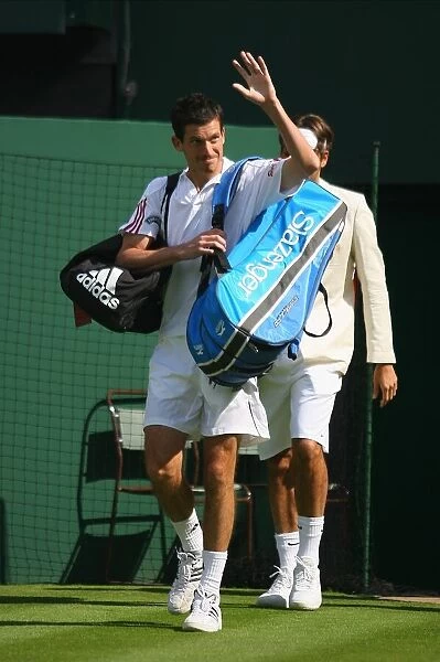 Tim Henman & Roger Federer