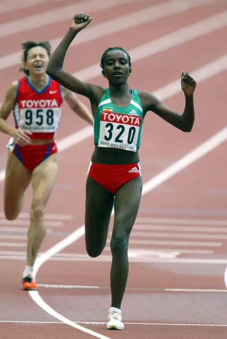 Framed Print : Tirunesh Dibaba Framed Print : Tirunesh Dibaba