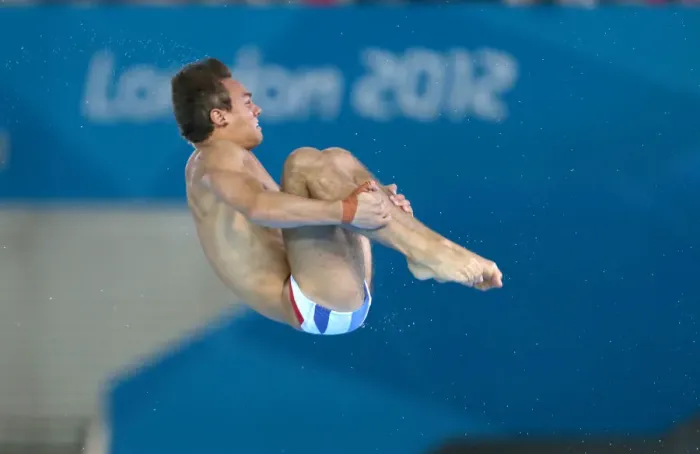 Framed Print : Tom Daley Great Britain London 2012 Olympic Games