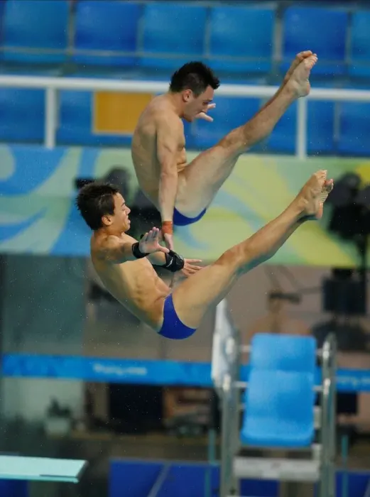 Framed Print : Tom Daley & Blake Aldridge Framed Print : Tom Daley & Blake Aldridge