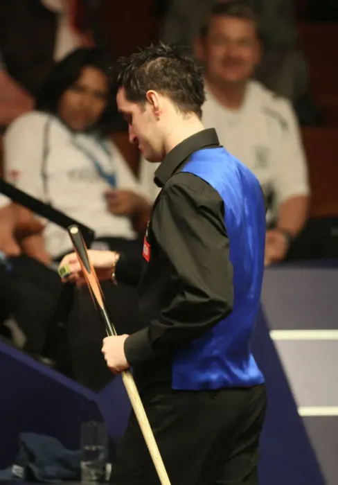 Framed Print : Tom Ford Chalks The Wrong End Of His Cue Framed Print : Tom Ford Chalks The Wrong End Of His Cue