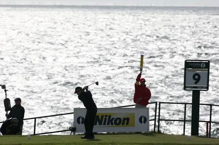 Framed Print : Tom Watson On The 9th Tee Framed Print : Tom Watson On The 9th Tee