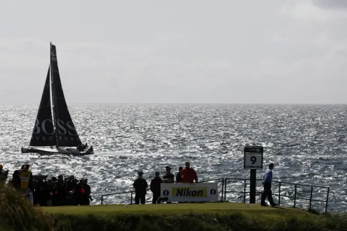 Framed Print : Tom Watson Looks Out To Sea