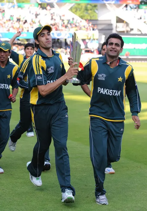 Framed Print : Umar Gul Celebrate With World Cup