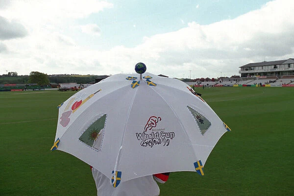 Umbrellas Out At World Cup