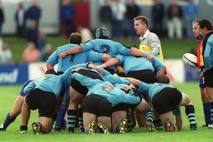 Framed Print : Uruguay Scrum Framed Print : Uruguay Scrum