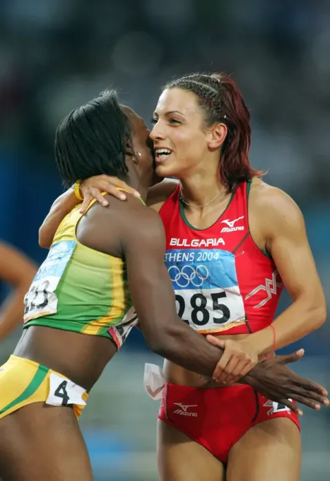 Framed Print : Veronica Campbell & Ivet Lalova Framed Print : Veronica Campbell & Ivet Lalova