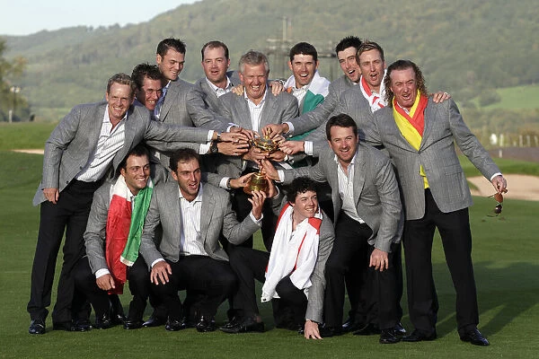 Victorious European Ryder Cup Team