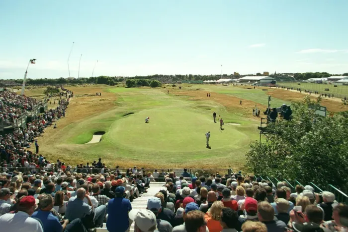 Framed Print : View From 16th Green Stand Framed Print : View From 16th Green Stand