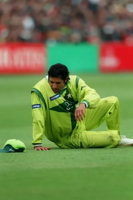 Framed Print : Wasim Akram Framed Print : Wasim Akram