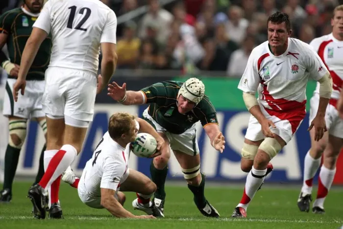 Framed Print : Wickus Van Heerden & Josh Lewsey Framed Print : Wickus Van Heerden & Josh Lewsey