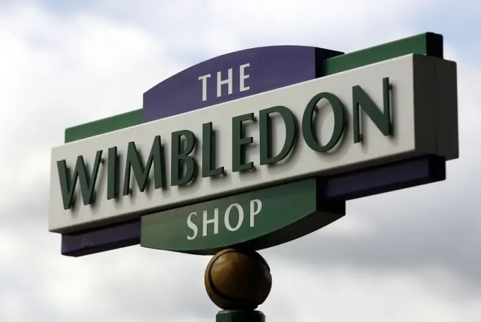 Framed Print : Wimbledon Shop Sign Framed Print : Wimbledon Shop Sign
